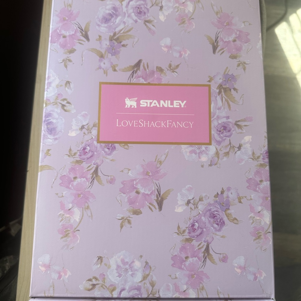Stanley x Love Shack Fancy LSF Purple Floral Tumbler 40oz. - Picture 3 of 12